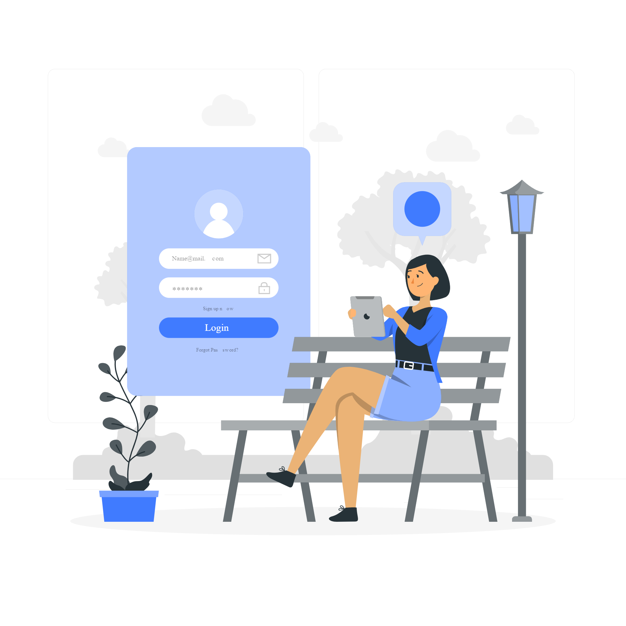 Login Illustration